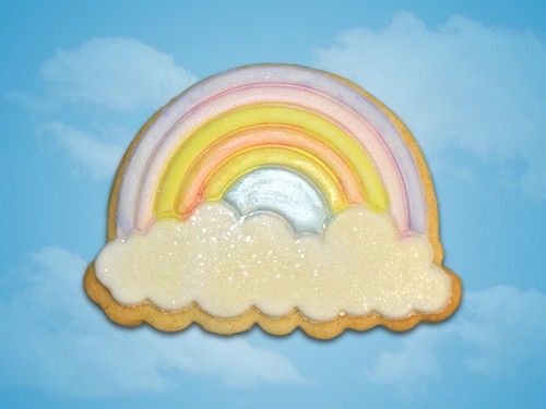 Rainbow 2pc combo cutter - rainbow,