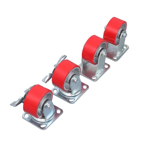 Heavy duty caster set - heavy,