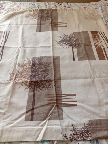 Pair lined caravan curtains - lined,