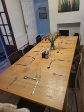 Ikea Wooden Extending Dining Table