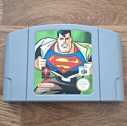 Titus superman nintendo - titus, 64