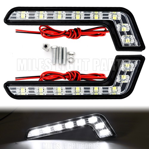 12v leds universal white - 2x,