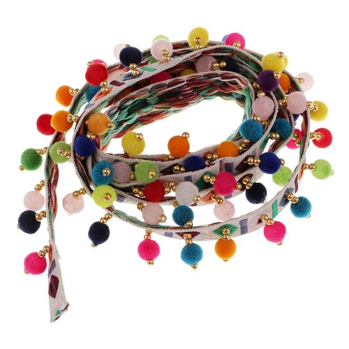 Yard rainbow ethnic tassel - 1,