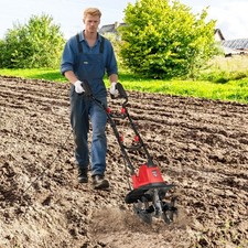 750W Corded Electric Tiller