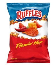 2x Usa Ruffle Flamin Hot 6oz
