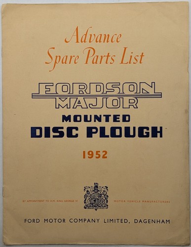 Original fordson major - fordson, mounted