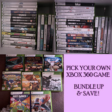 XBOX 360 Games Multibuy, LOW PRICES, Bundle Discounts, Some Sealed READ DESC