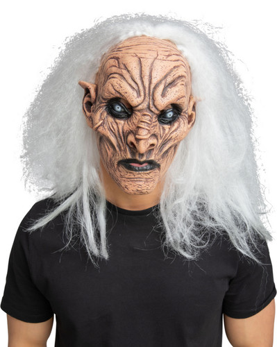 White hair demon deluxe - white,