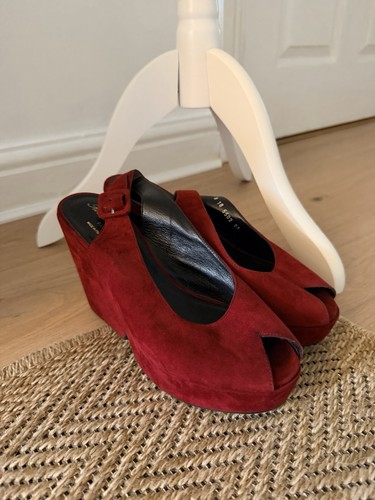 Robert clergerie red suede - robert,
