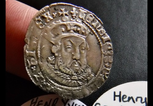 Henry viii tudor hammered - viii,