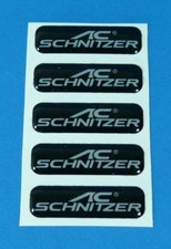 5 Pieces AC Schnitzer Emblem