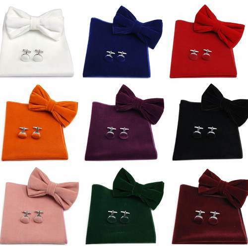Men classic velvet bow - classic,