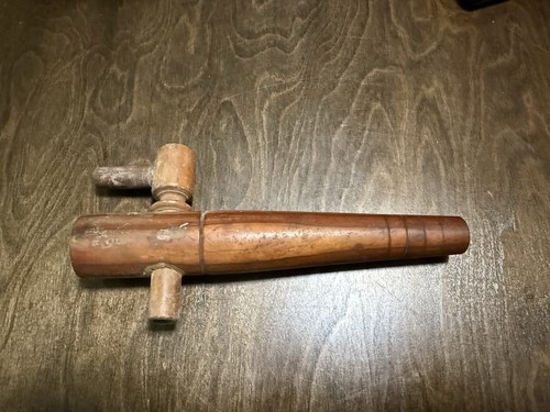 Vtg wooden beer barrel - vtg,