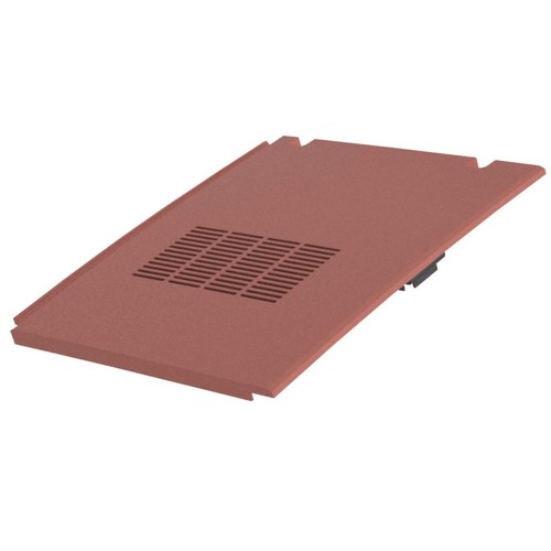 Roof tile vent for - tile, forticrete
