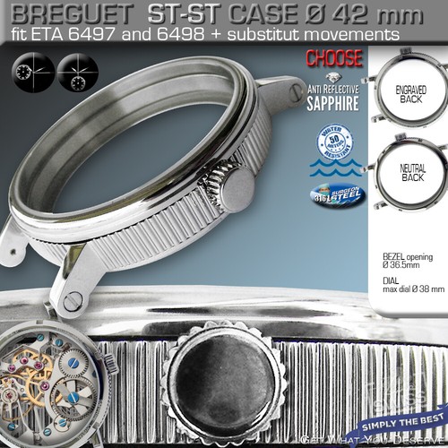 Watch case breguet mm - watch,