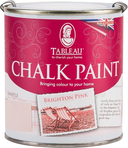 Pink chalk furniture paint - pink,