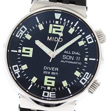 MIDO 8370 Day date black Dial