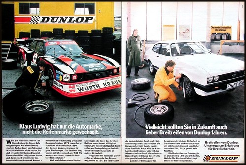 Ford capri iii - iii, dunlop