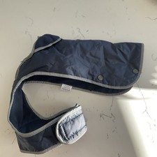 Muddy Paws Navy Blue Dog Coat