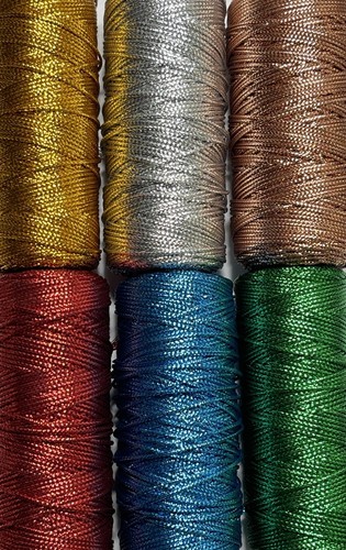 5mm metallic cord thread - cord,