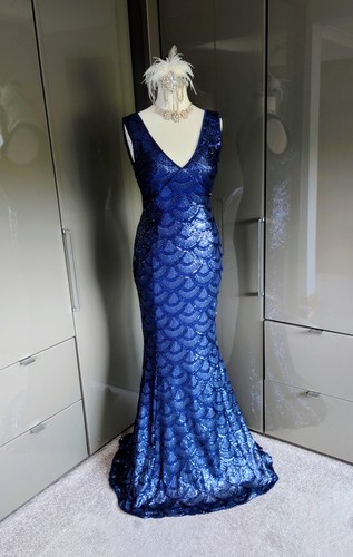 Quiz navy blue - quiz, long