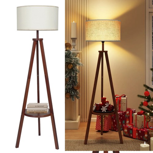 Tripod floor lamp linen - tripod,