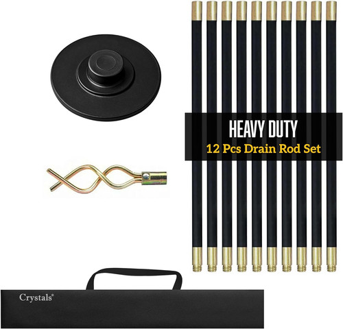 Drain rods set drainage - rods,