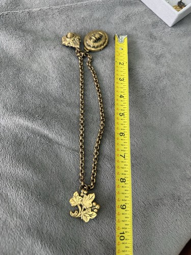 Antique victorian watch slide - watch,