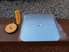 Aluminium Plasterers Plastering Mortar Hawk Board 11" x 11" (280mm x 280mm)