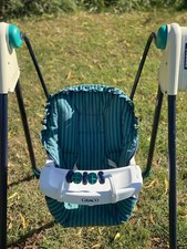 Vintage Graco Swyngomatic Open Top 3-Speed Baby Swing Easy Entry