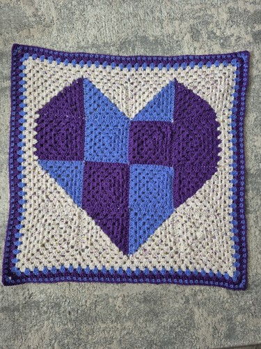 Handmade crochet baby blanket - handmade,
