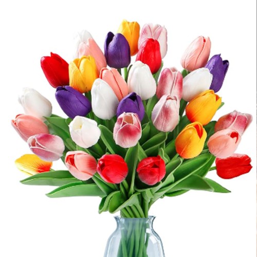 30x artificial mini tulip - 30x,