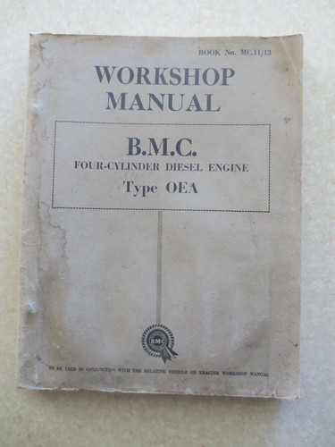 1956 bmc cylinder - 1956, type