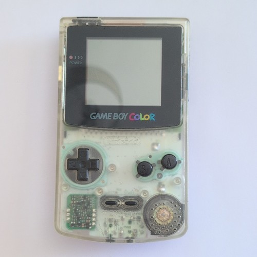 Nintendo game boy color clear - nintendo,