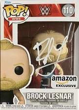 WWE BROCK LESNAR AUTOGRAPHED