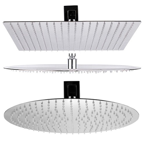 Slimline round square - square, shower