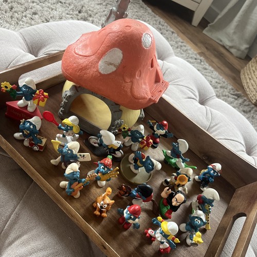 Vintage smurfs collection - vintage, with