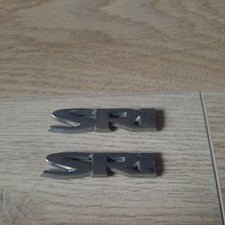 2 X GENUINE VAUXHALL FRONT WING SRi BADGES INSIGNIA ASTRA CORSA ETC 13278695