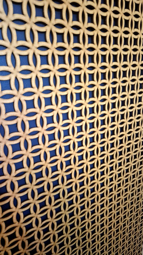 Filigree circles radiator - filigree,