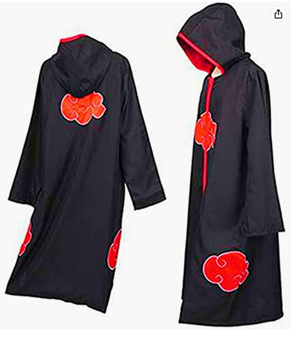 Akatsuki cloak anime cosplay - anime,