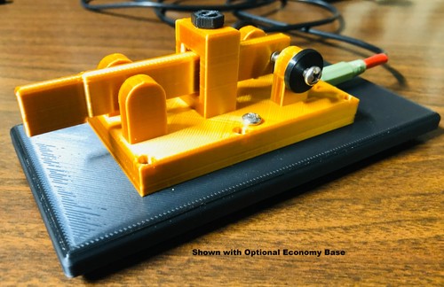 Morse code key cootie paddle - code,