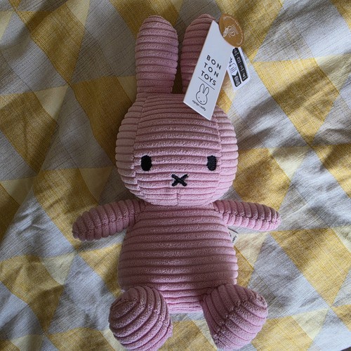 Miffy light pink plush new - miffy,