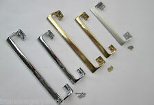 DOOR PULL HANDLE OFF SET CRANKED OVAL GRIP FOR PUBS SHOPS BUSINESS OFFICE ETC