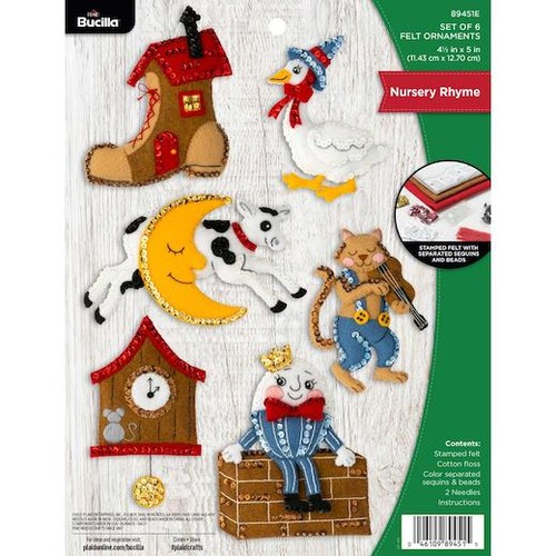 Bucilla felt ornaments - felt,