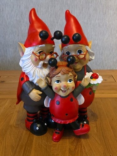 Giant ladybird family gnome - giant,