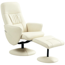 HOMCOM PU Leather Armchair and