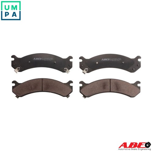 Brake pad set disc - set,