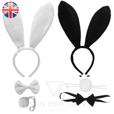 VDL Rabbit Animal Ears Headband Book Day Party Fancy Dress Costume Halloween