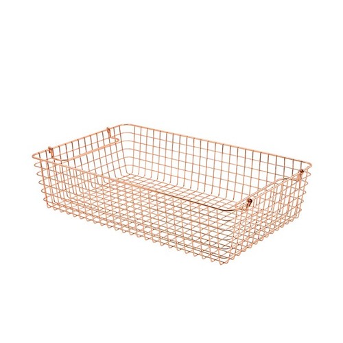 Copper wire display basket for - wire,