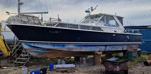Unfinished boat project - unfinished,